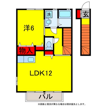 五井駅 バス10分  国分寺入口下車：停歩9分 2階の物件間取画像